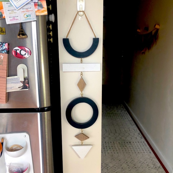 Mod Wooden Wall Hanging - Picture 1 of 1